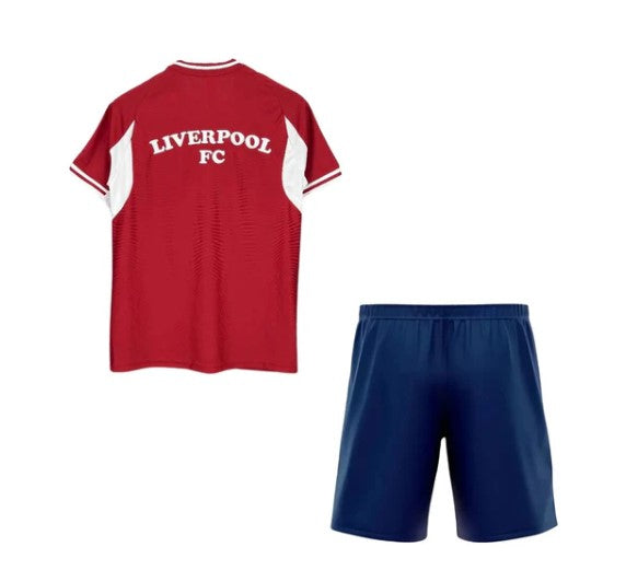 Camiseta y Pantalones para niños Liverpool US PACK 2025/26