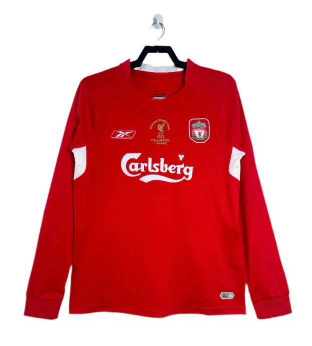 Camiseta Manga Larga Liverpool Retro 2005
