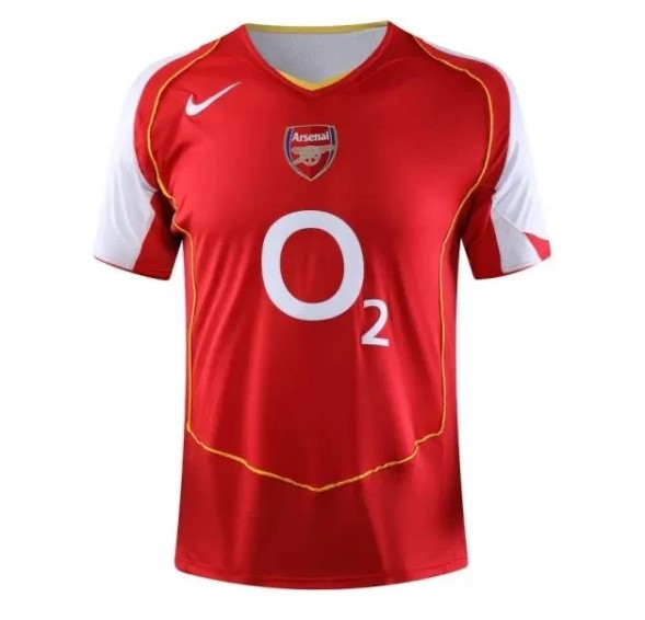 Camiseta Arsenal Retro 2004