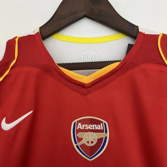 Camiseta Arsenal Retro 2004