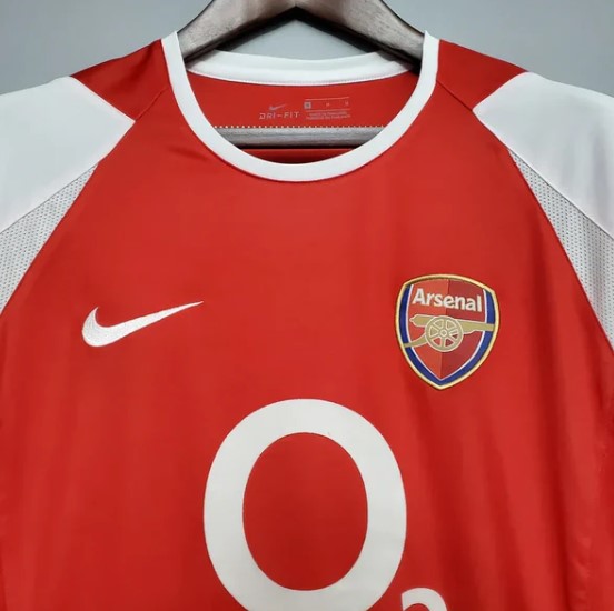 Camiseta Arsenal Retro 2002