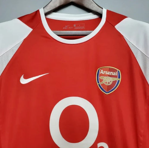 Camiseta Arsenal Retro 2002