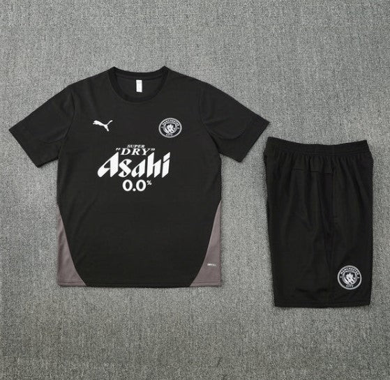 Camiseta y Pantalón corto de entrenamiento para niños Manchester City 2025/26