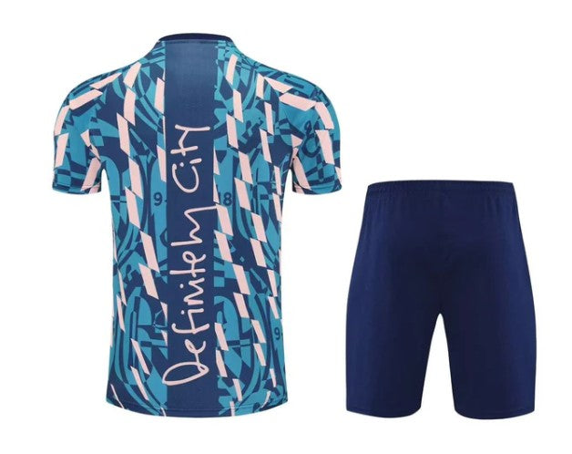 Camiseta y Pantalón corto de entrenamiento Manchester City 2025/26