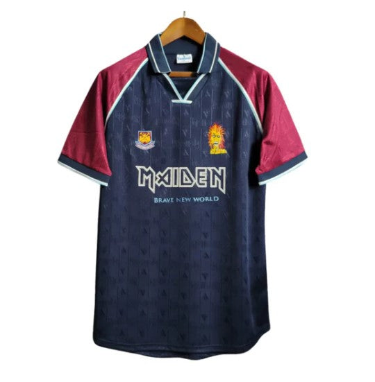 Camiseta West Ham United Retro 1999 - Iron Maiden