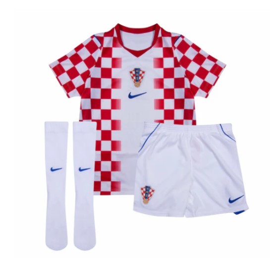 Camiseta y Pantalones para niños Croacia Home 2026/27 - Con Medias