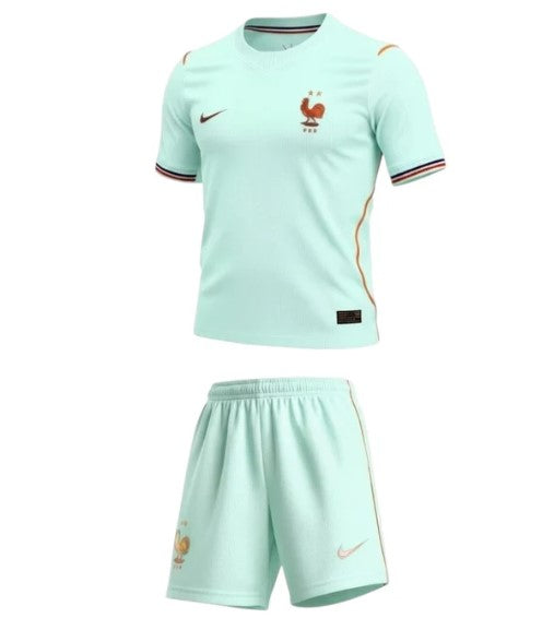 Camiseta y Pantalones para niños Francia Away 2026/27