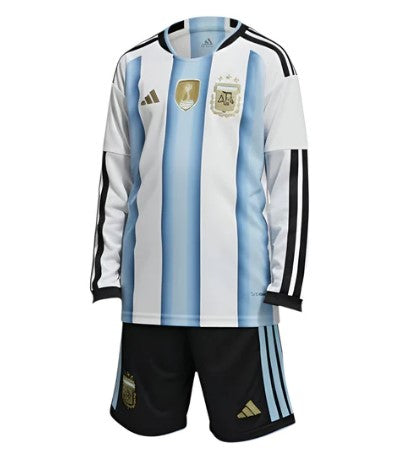 Camiseta manga larga y Pantalones para niños Argentina Home 2026/27 - Con Medias