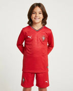 Camiseta manga larga y Pantalones para niños Portugal Home 2026/27 - Con Medias