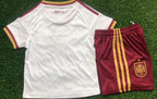 Camiseta y Pantalones para niños España Away 2026/27