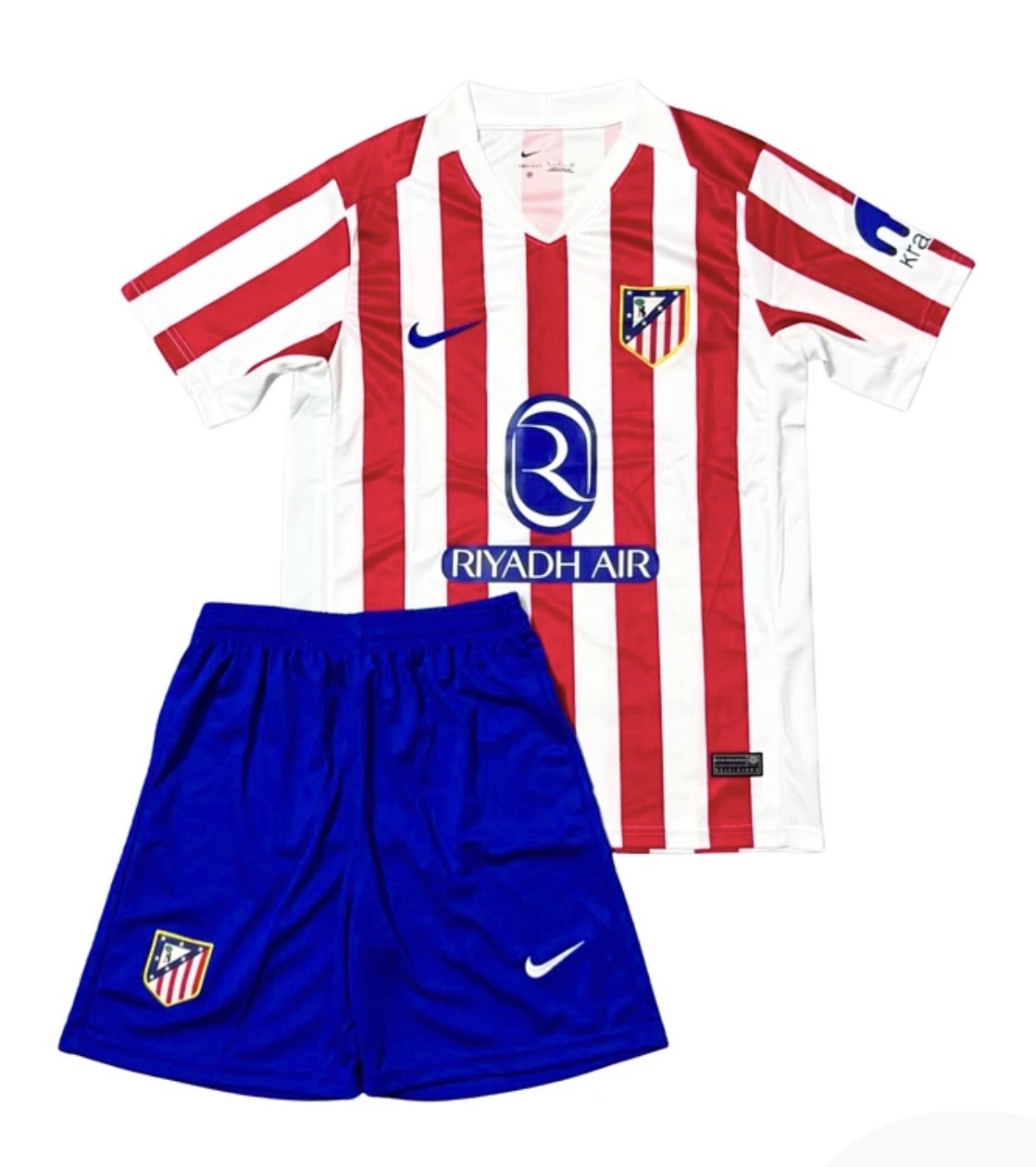 Camiseta y Pantalones para niños Atletico de Madrid Home 25/26