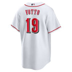 Cincinnati Reds Joey Votto – White Jersey
