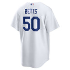 Los Angeles Dodgers Mookie Betts – White Jersey
