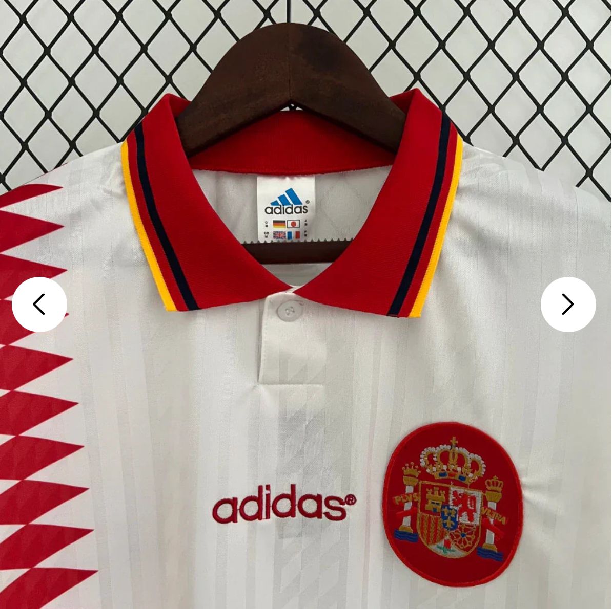 Camiseta España Retro Away 1994