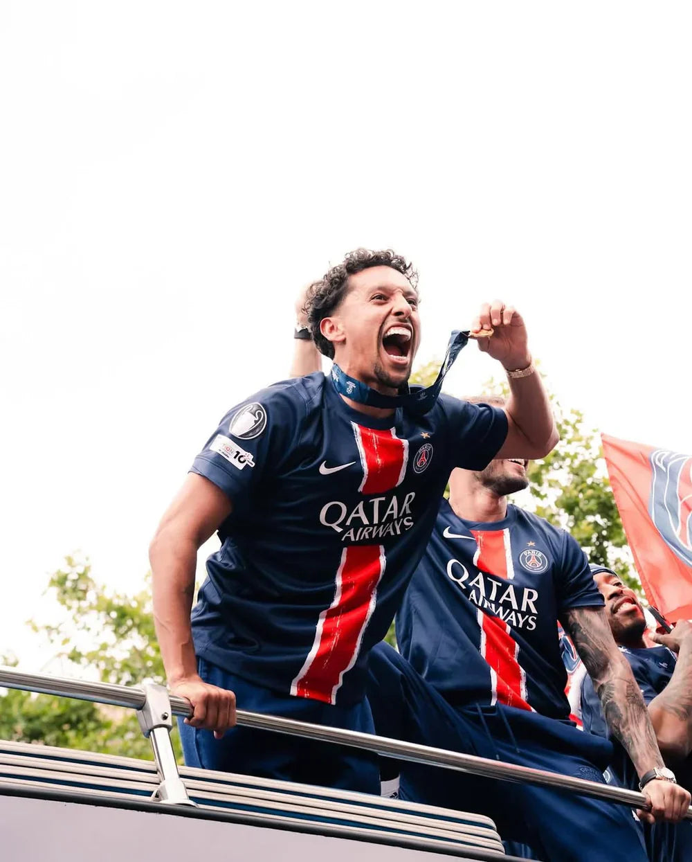 Camiseta PSG Local Edición Especial Campeones Champions 2025