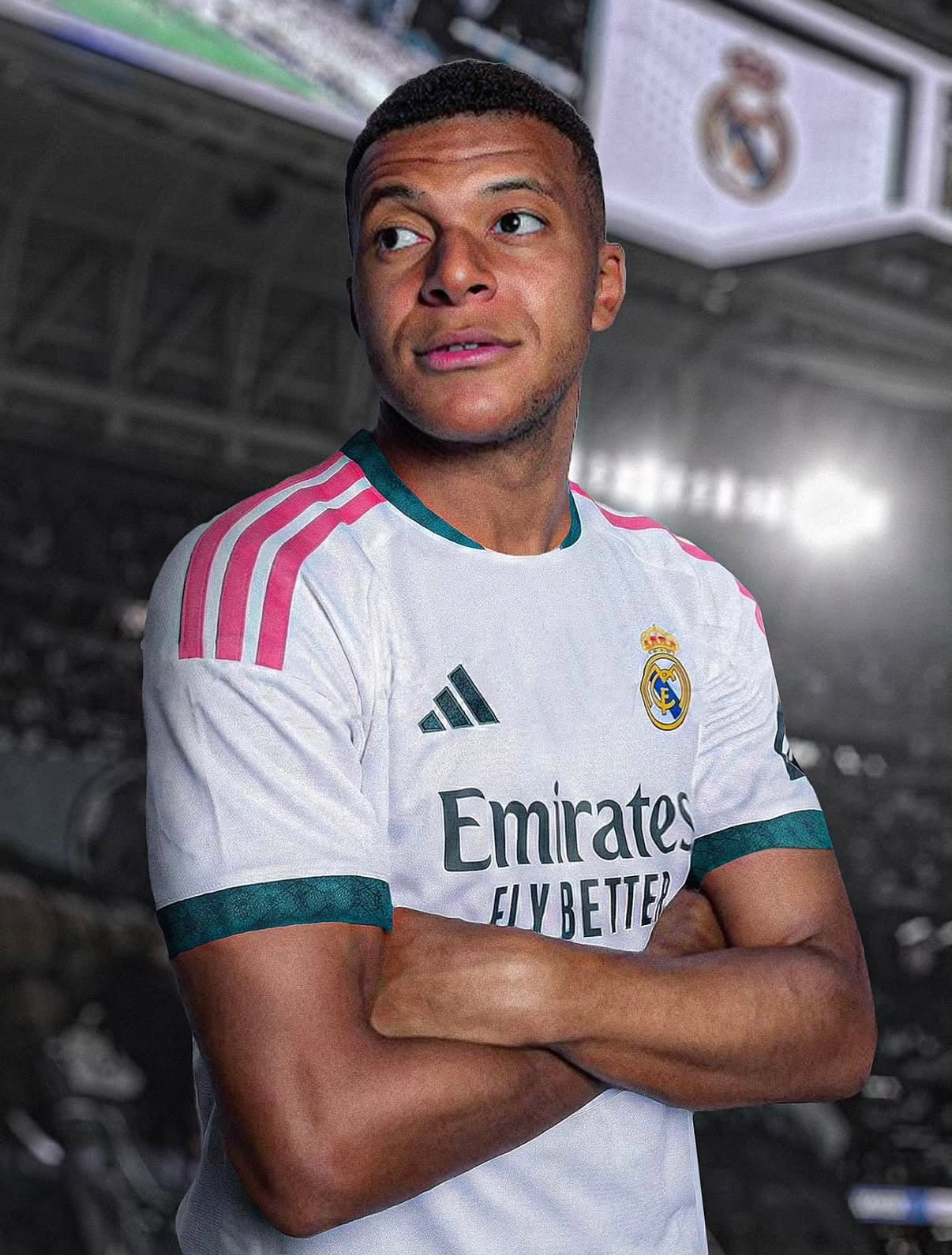 Camiseta Real Madrid Home 2026/27 - Con Parche UCL