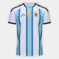 Camiseta Argentina Home 2026/27 - Con Parche de Campeón del Mundo