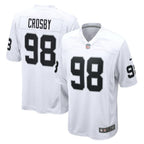 Las Vegas Raiders Maxx Crosby – White Jersey