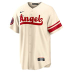 Los Angeles Angels Mike Trout – Cream Jersey