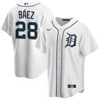 Detroit Tigers Javier Baez – White Jersey