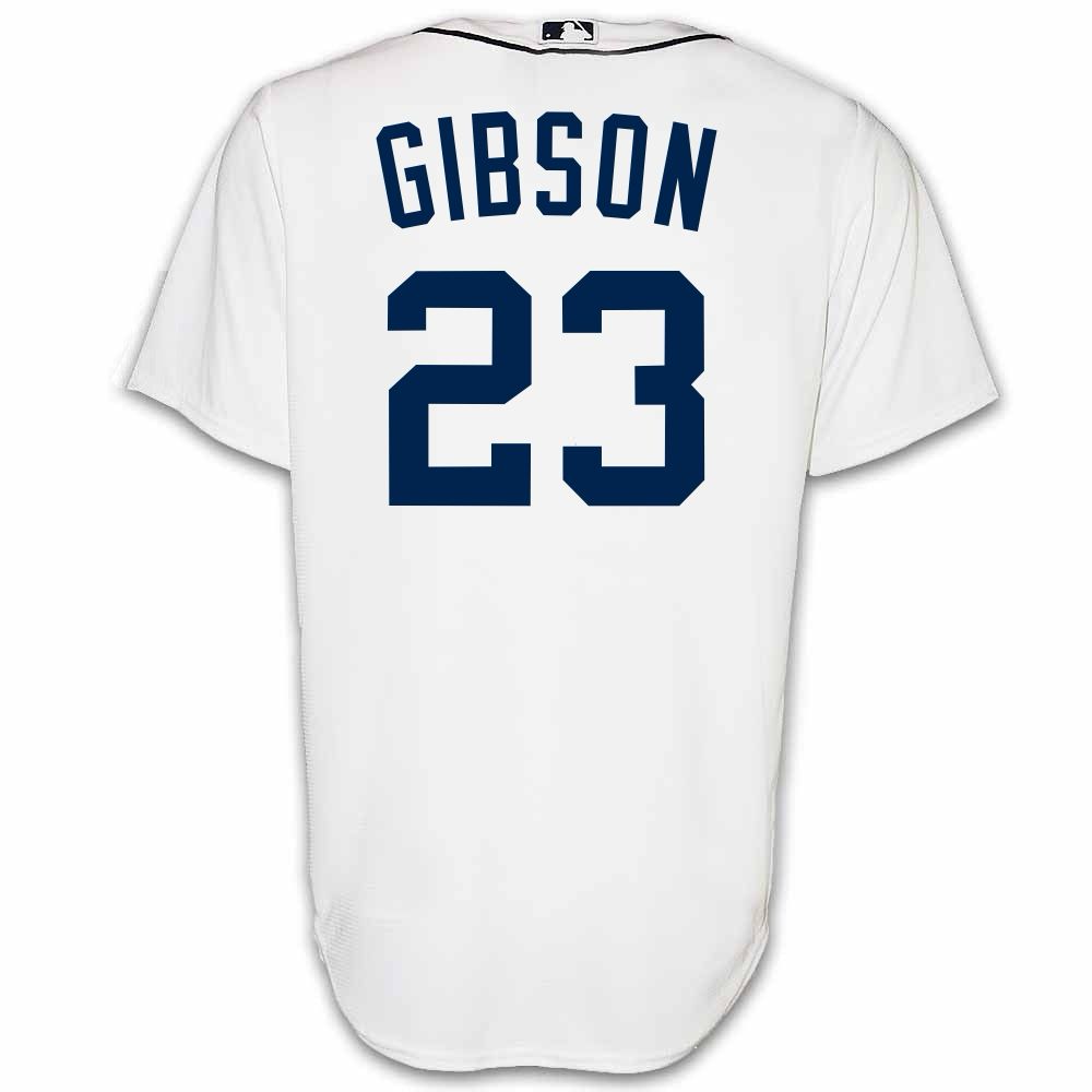Detroit Tigers Kirk Gibson – White Jersey