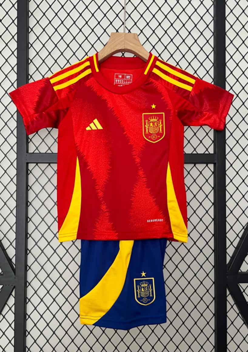 Camiseta y Pantalones para niños España Home 24/25
