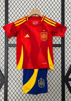 Camiseta y Pantalones para niños España Home 24/25