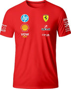 Camiseta F1 Ferrari Team 2025