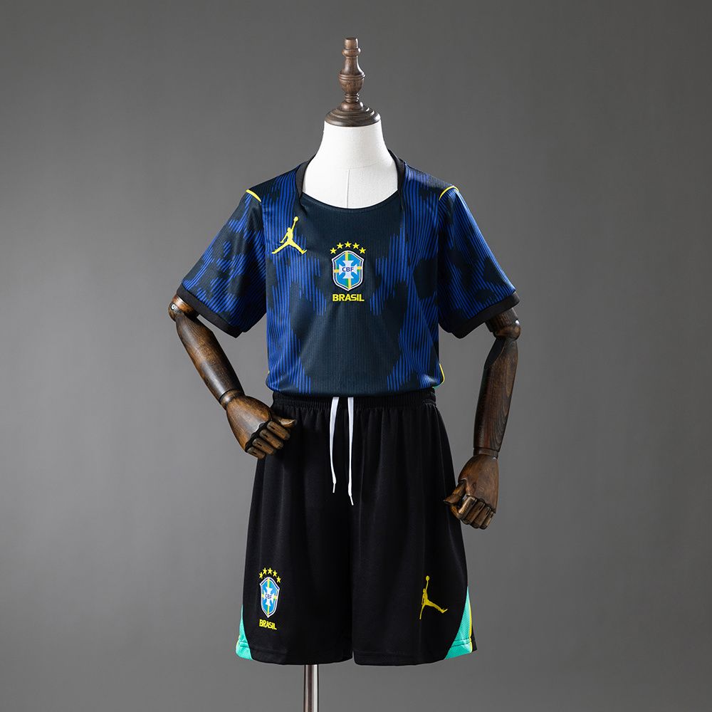 Camiseta y Pantalones para niños Brasil Away 2026/27