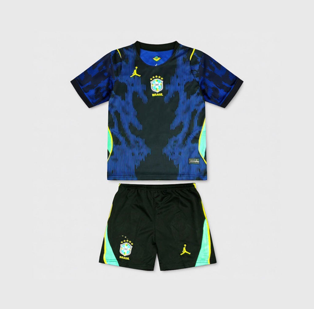 Camiseta y Pantalones para niños Brasil Away 2026/27