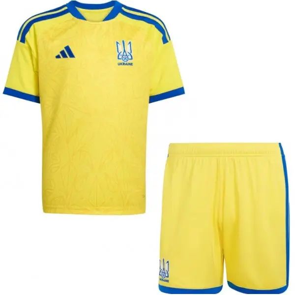 Camiseta y Pantalones para niños Ucrania Home 2026/27