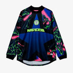 Camiseta Portero Nigeria 2026/27 - "Blue Volt"