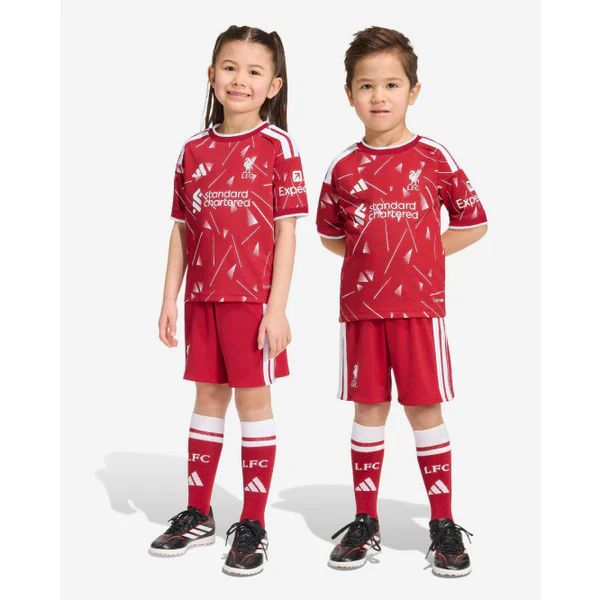 Camiseta y Pantalones para niños Liverpool Home 2026/27