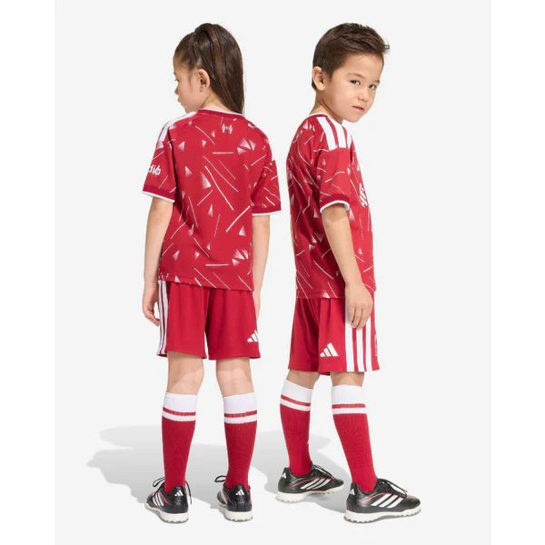 Camiseta y Pantalones para niños Liverpool Home 2026/27