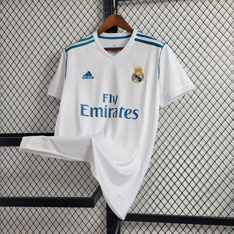 Camiseta Retro Real Madrid Away 2017 - Con Parches