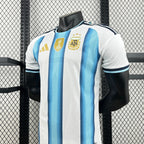 Camiseta Argentina Home Jugador 2026/27 - Con Parche de Campeón del Mundo