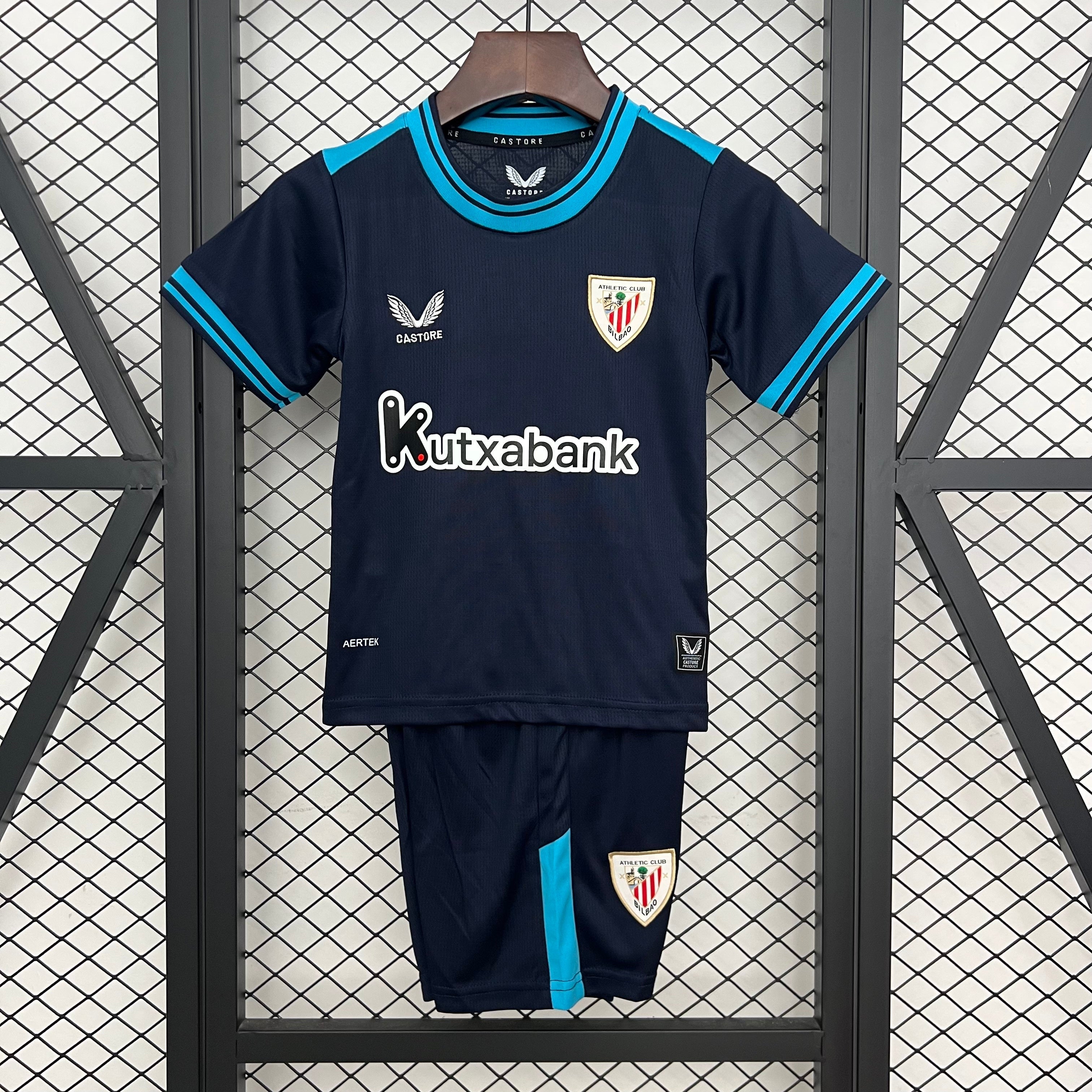 Camiseta y Pantalones para niños Athletic Club Bilbao Away 25/26