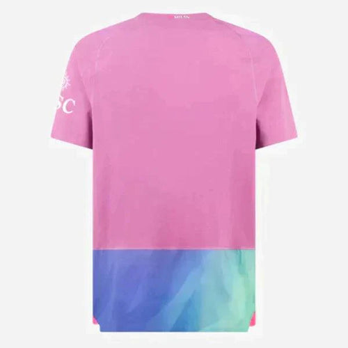 Camisa Milan Third 23/24 s/n° Torcedor Masculino - Rosa - DA Sports Oficial