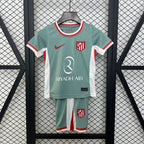 Camiseta y Pantalones para niños Atletico de Madrid Away 24/25