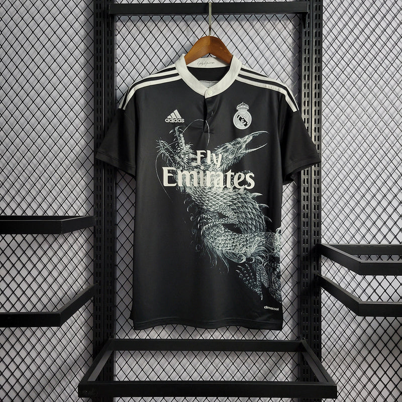 Camiseta Retro Real Madrid Away 2017 - Con Parches