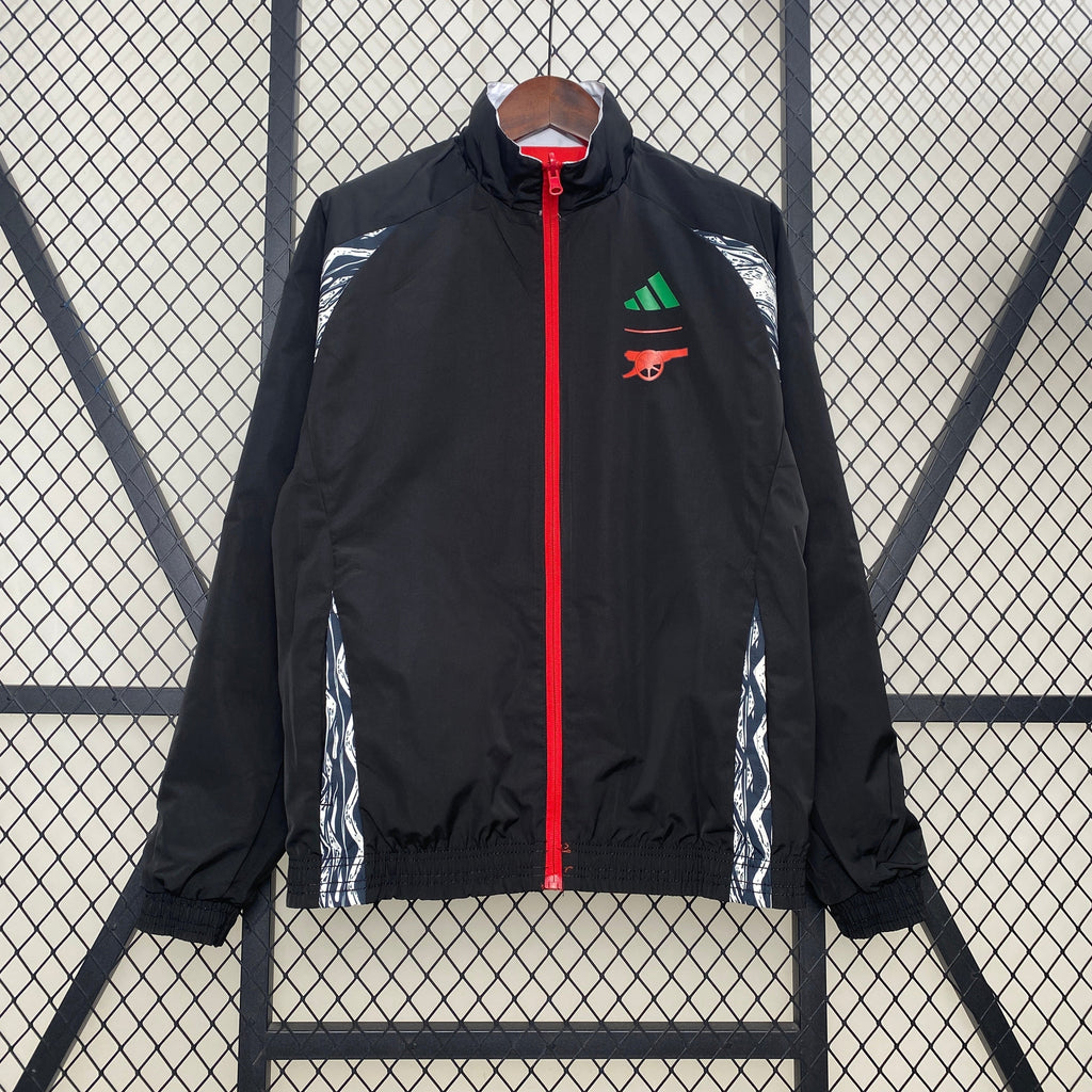 Chaqueta impermeable reversible Arsenal 2025